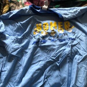 Blue Homer Graphic T-Shirt